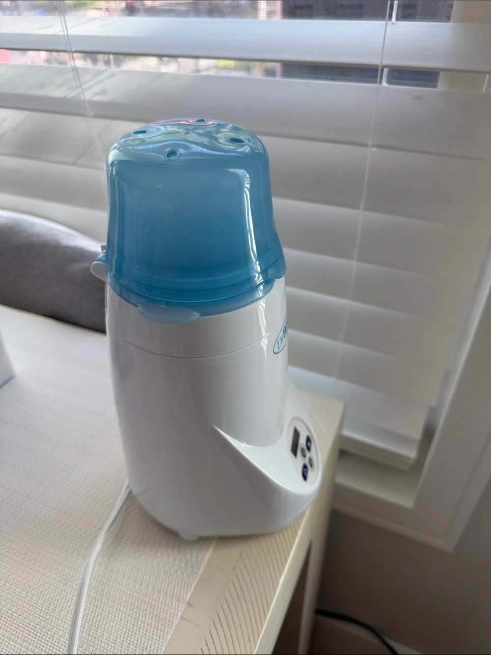 Dr. Brown's Blue Baby Bottle Warmer - Electric Bottle Heater
